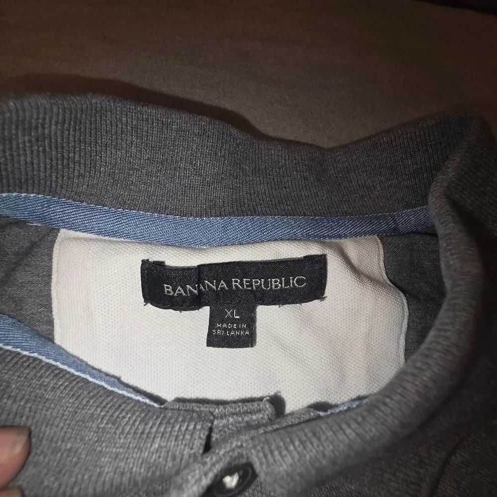 Banana-republic Men's Grey Polo-shirts
